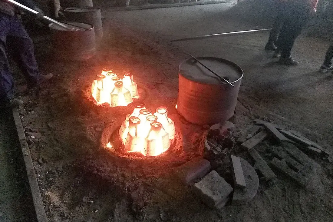 Casting process of water glass casting.jpg