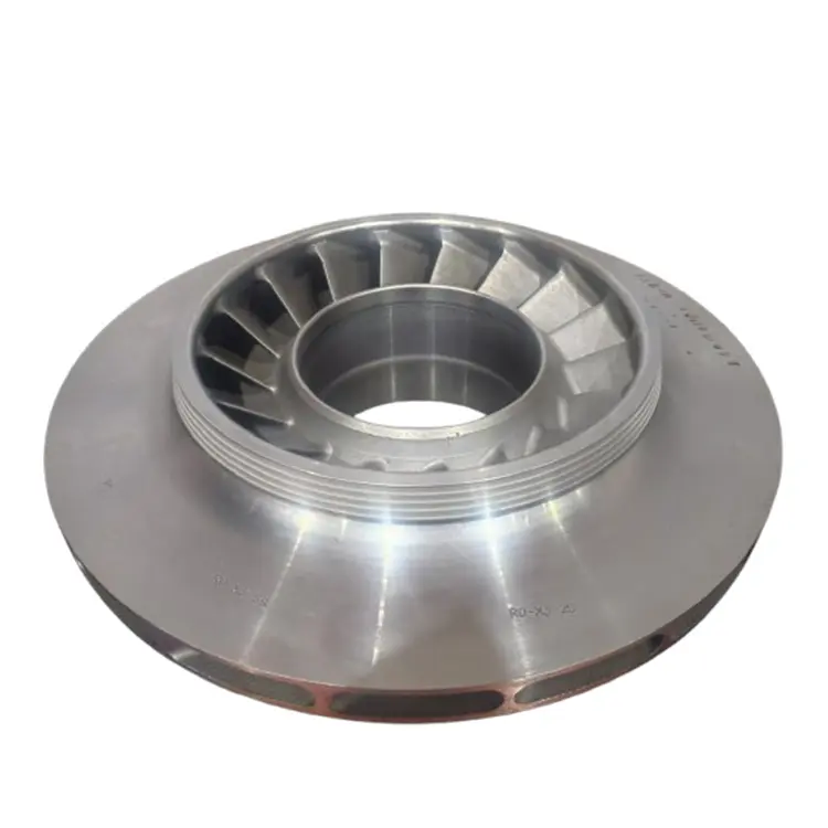 Customized 304 316 stainless steel water pump lost wax casting impeller steel investment casting parts